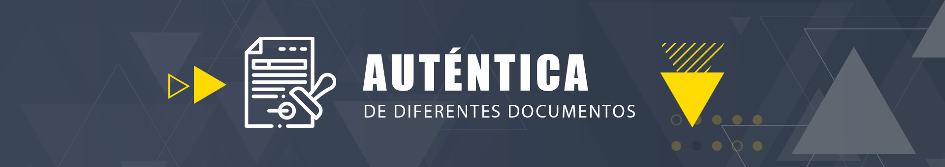 Autentica diferentes documentos
